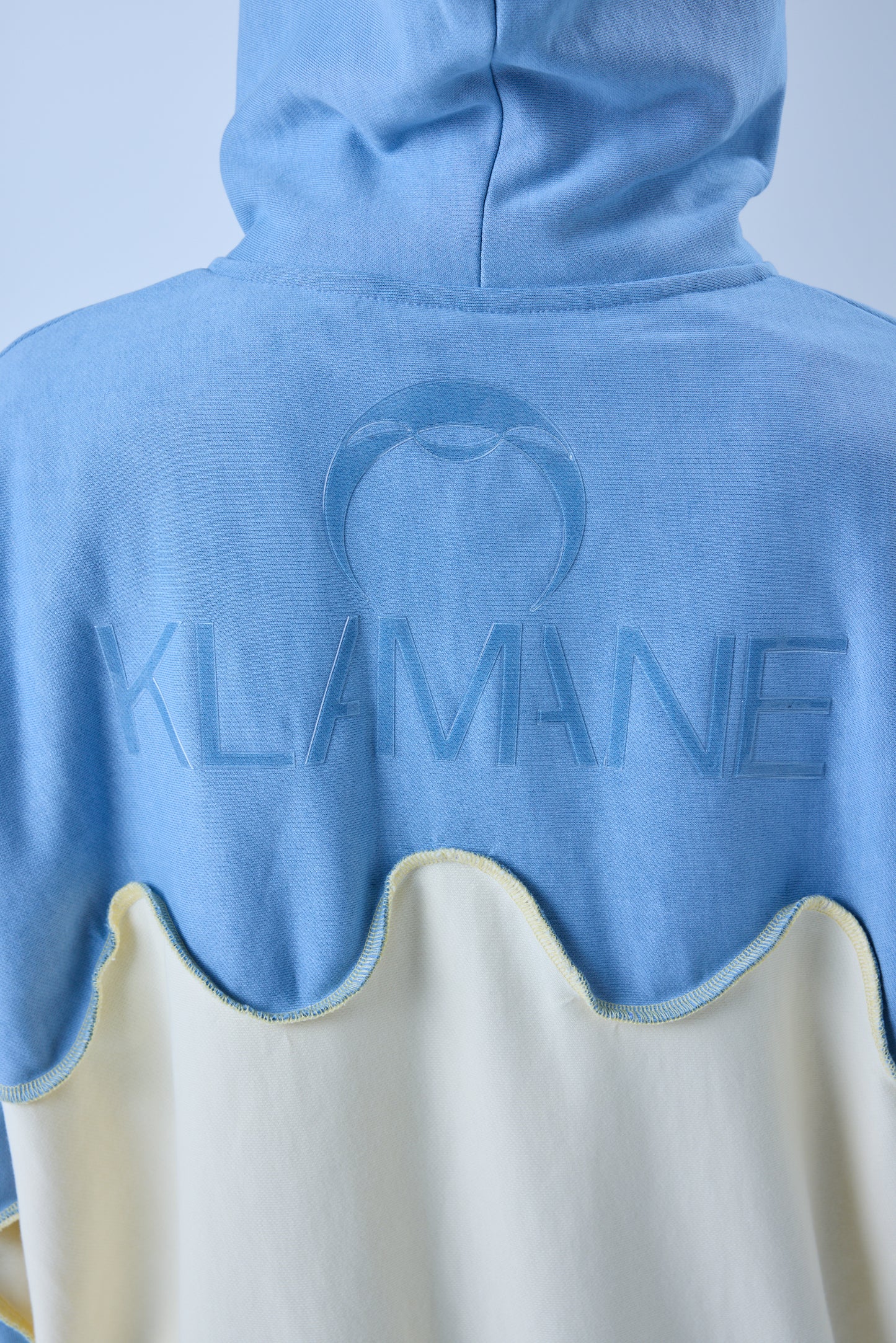 バイカラーパーカー