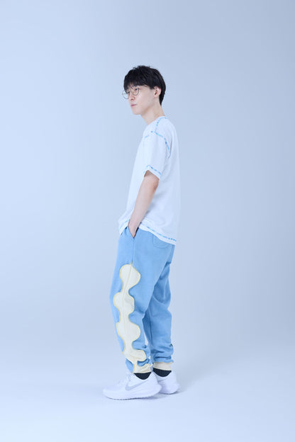 バイカラージョガーパンツ