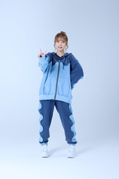 バイカラージョガーパンツ