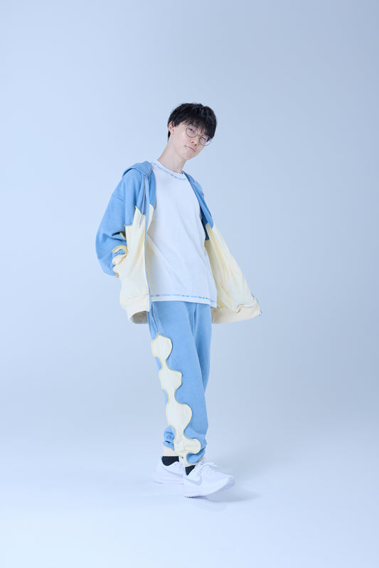 バイカラージョガーパンツ