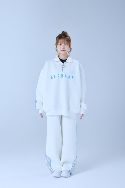 オーロラ×ラインプルオーバー