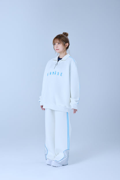 オーロラ×ラインプルオーバー