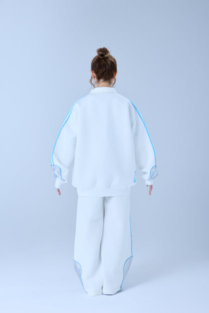 オーロラ×ラインプルオーバー