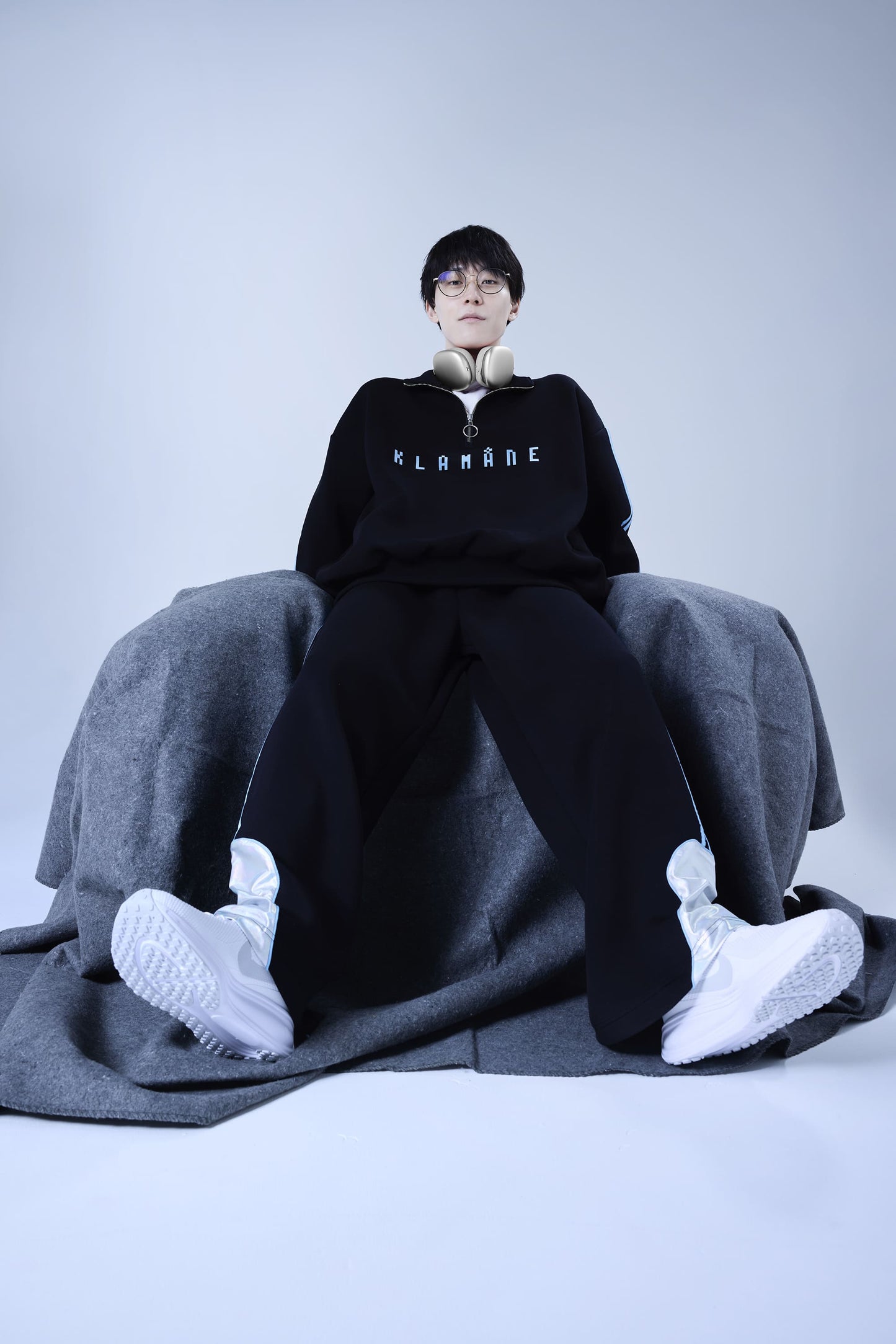 オーロラ×ラインプルオーバー